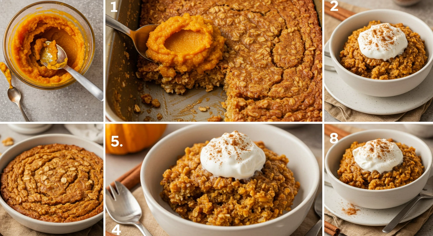 Pumpkin Baked Oatmeal - secondary view